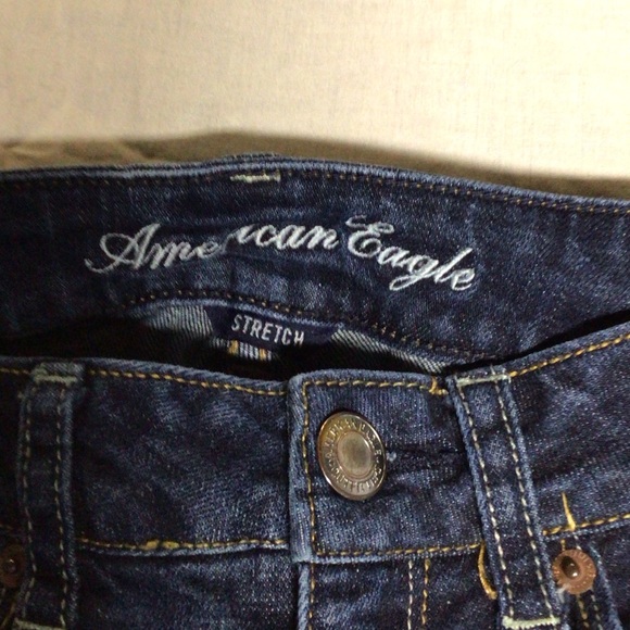 American Eagle Outfitters Dark Wash Skinny Jeans - Picture 2 of 11